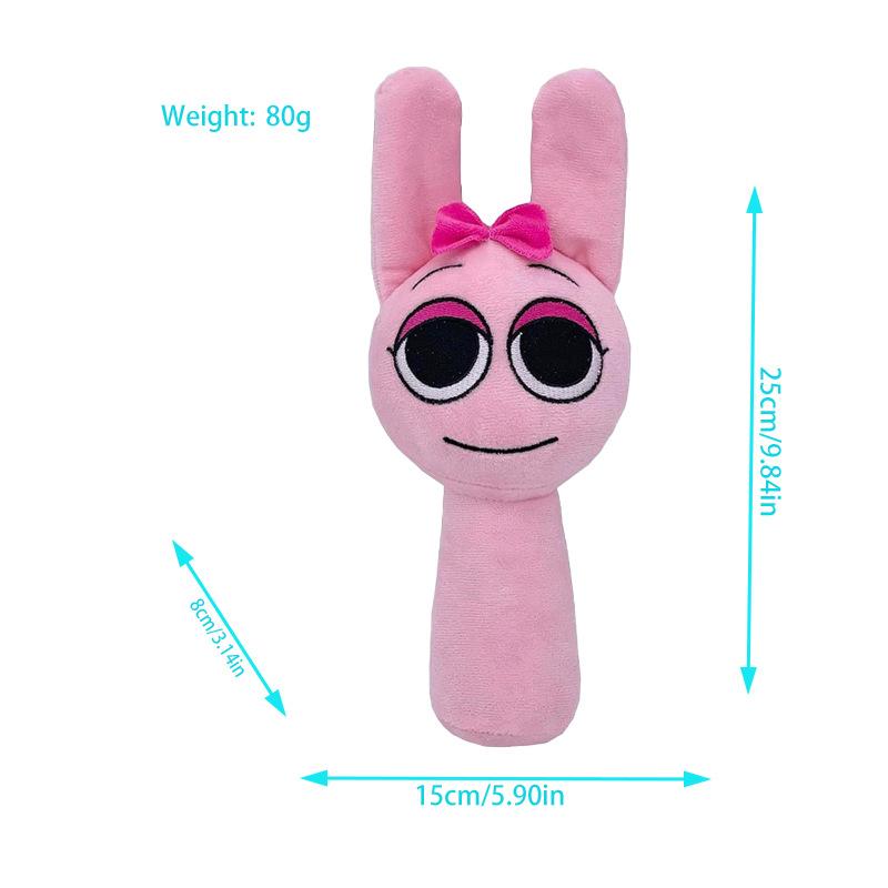 2025 Sprunki incredibox Мягкая игрушка Кукла из хлопковой плюшевой ткани для детей