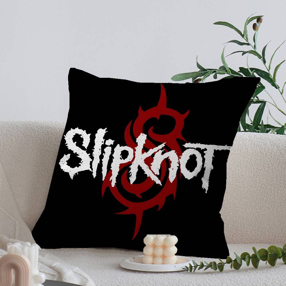 S-Slipknots Heavy Metal Band Pillow Gifts Home Office Furnishings Bedroom Sofa Car Cushion Cover Case 45X45Cm