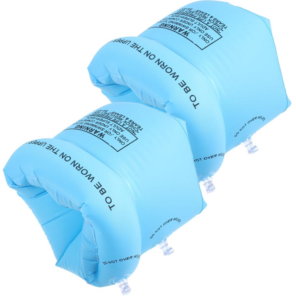1 paire de brassards gonflables pour adultes, pour la piscine. Anneaux de flottaison pour bras, brassards gonflables pour la natation.