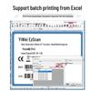 Термотрансферный принтер этикеток Ezscan Z50S/Z60S, штекер CN (адаптер в комплекте)