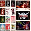 Smirnoff Ice Водка Винтажный Металлический Плакат Ретро Рио Напитки Жестяная Вывеска Настенный Декор Мужская Комната Бар Паб Клуб Домашний Декор YK083