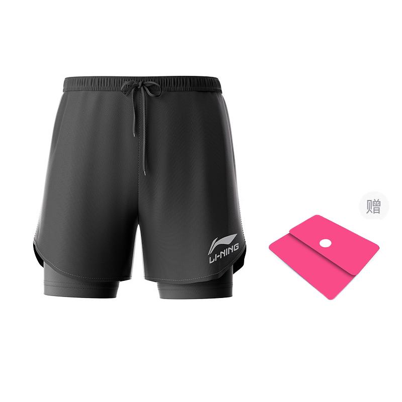 Спортивные шорты Li Ning Унисекс Черные AAPR505-1
