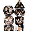 Акриловый многогранный набор D8 D10 D12 D20 для RPG Ролевых игр DND Настольной игры