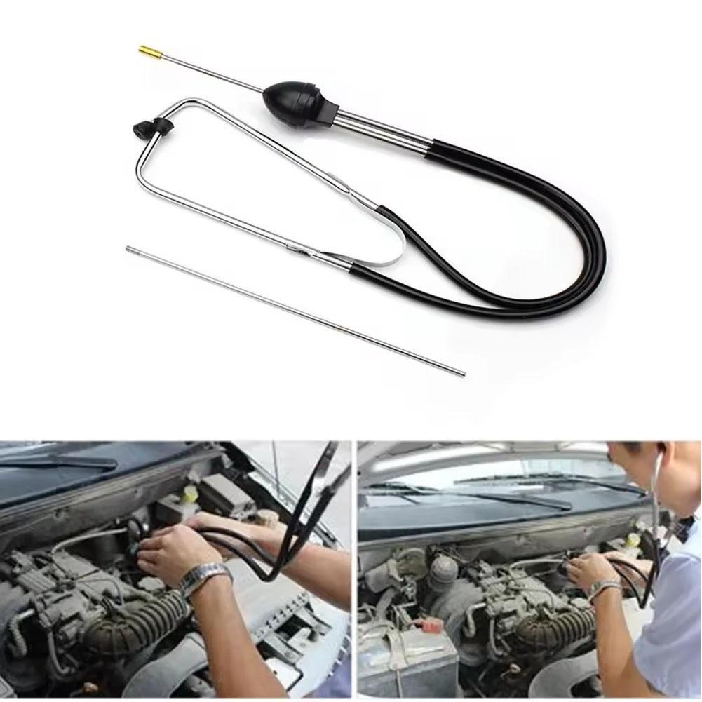 Car Hearing Tool Professional Stethoscope Auto Cylinder Diagnostic Car Stethoscope Mechanics En Q4K6