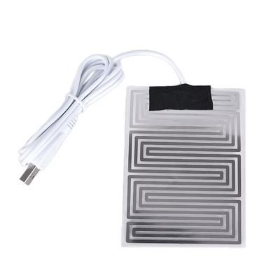 Металлическая грелка для рук, грелка для рук, стелька с подогревом, USB-пленка для нагрева, электрический коврик для нагрева