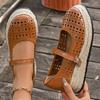 Foreign Trade New Platform Sandals Women's Summer New Bag Head Roman Single Shoes Casual Muffin Hollow Women's Buckle Sandals