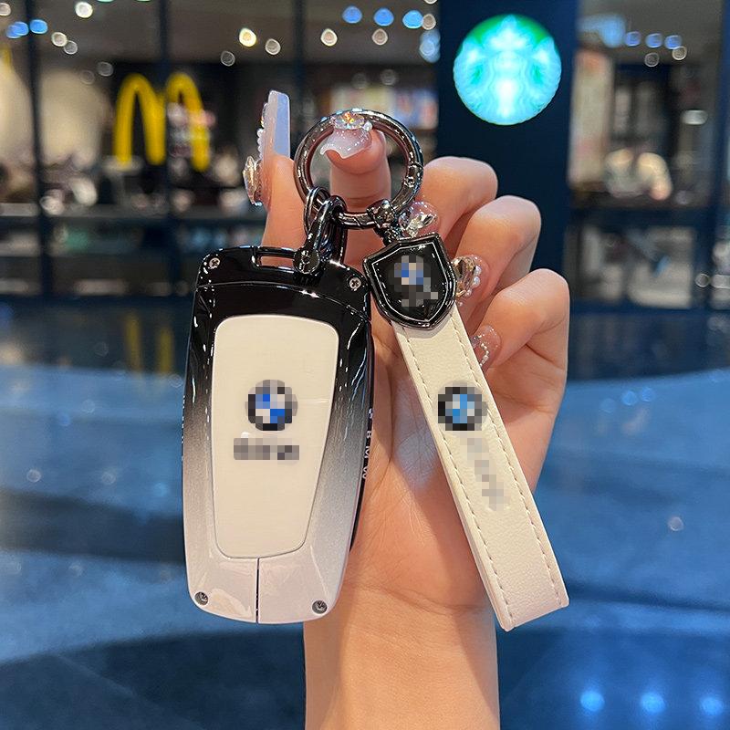 Для BMW Серии X1 X3 X4 X5 X6 1 2 3 5 7 G20 G02 G05 G31 G23 F34 F15 F40 IX3 Чехол для брелока автоключ Брелок Чехол для ключа