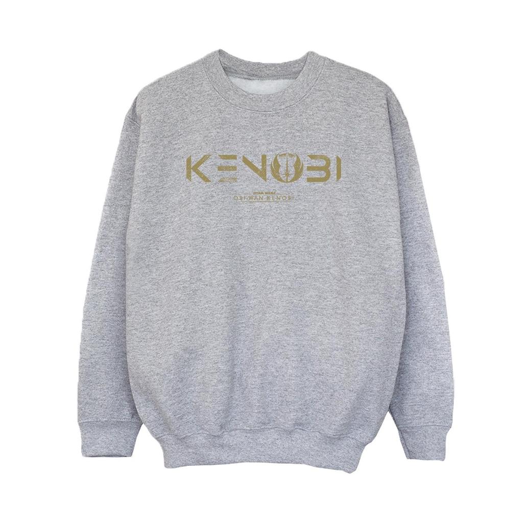 STAR WARS Boys Obi-Wan Kenobi Logo Sweatshirt