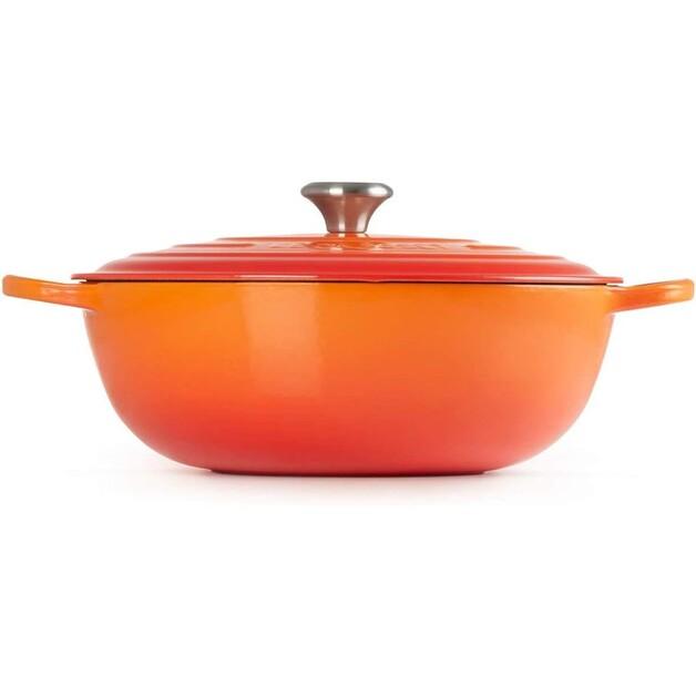 Кастрюля Le Creuset Signature cast iron La Marmite family pot 32cm oven red 7l (21114320900430)