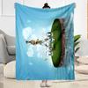 Football Legend Diego Maradona Blanket Ultra-Soft Suitable for Seaside Bed Bedding for All Seasons Playful Design Best Holiday Gift for Friends Family