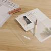A4 Transparent Acrylic Folder & Writing Pad for Students and Office Use