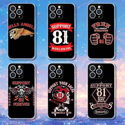 Чехол для телефона Hells Angels M-Motorcycle 81 для iPhone 17,16,15,14,13,12,11 Pro,Max,Plus,X,XS,XR,SE4,E Mini Прозрачный Мягкий Чехол