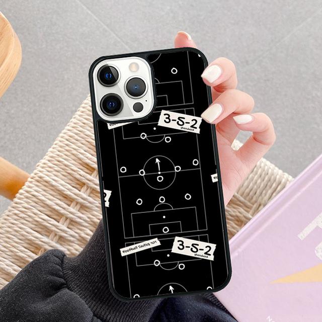 Чехол для телефона «Тактика футбола» для iPhone 17 Air 13 12 14 15 16 Чехол для Apple Pro Max Plus