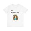 I d Rather Be Reading in Jersey  T Shirt