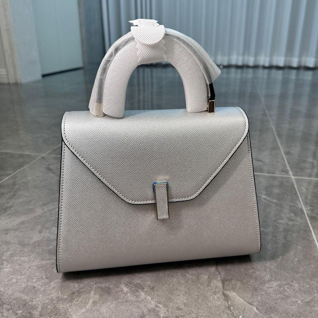 Сумка-мессенджер Valais Valextra Iside Mini через плечо - воловья кожа с рисунком в виде пальмы (Вдохновлено Лю Ифэем)"