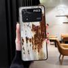 Модный чехол цвета ржавчины для Xiaomi Poco C51 M3 M4 Pro C50 M5 X3 X4 X5 F3 F4 F5 C65 Funda Чехол для телефона