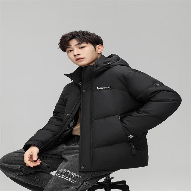 YAYA Men's Hooded Down Jacket