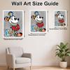 Disney Diamond Painting Set Classic Cartoon Home Decor Craft, Perfect Handmade DIY Gift Idea