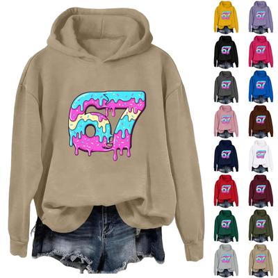 Женская мода Повседневные универсальные толстовки на каждый день с длинным рукавом и капюшоном