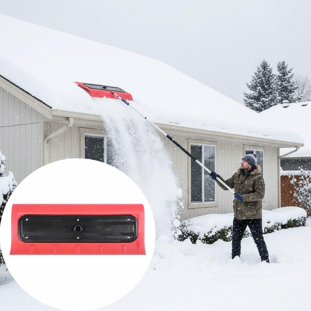 Поролоновая снеговая щетка Легкая снеговая щетка Поролоновая головка Высотная кровельная снеговая лопата Предназначена для крыш Инструмент для удаления снега Крыши