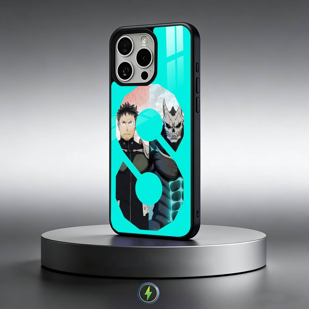 Hot Anime K-Kaiju No Phone Case For iPhone17,16,15,14,13,12,11 Plus,Pro Max Magnetic For Magsafe Wireless Charging