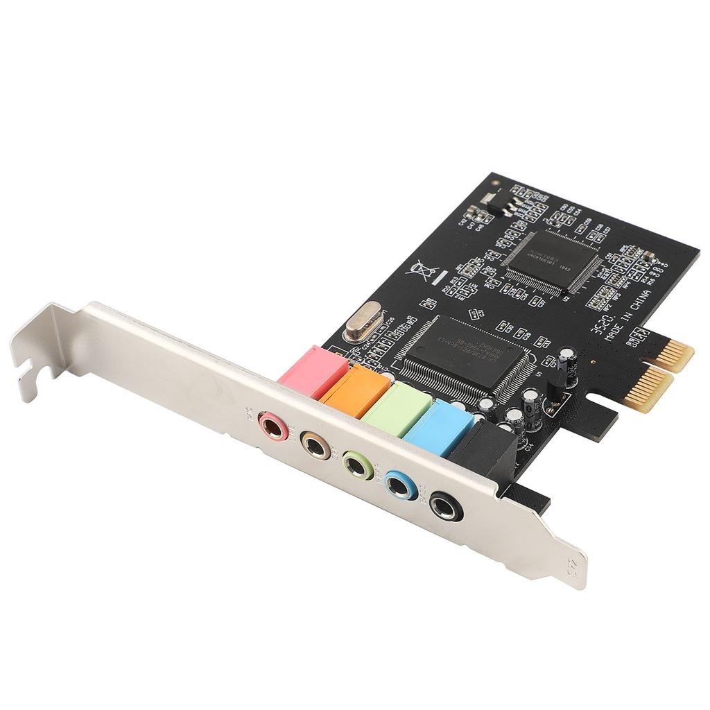 Pcie 5.1 Channel Sound Card 6 Channel O Card CMI8738 Chip with CD Accessories