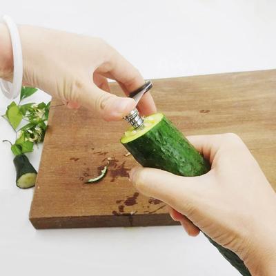 Спиральный нож из нержавеющей стали для овощей, ручная спиральная винтовая овощерезка для картофеля, кухонные инструменты для огурцов