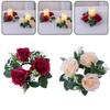 Simulation Rose Simulation Table Candlestick Garland
