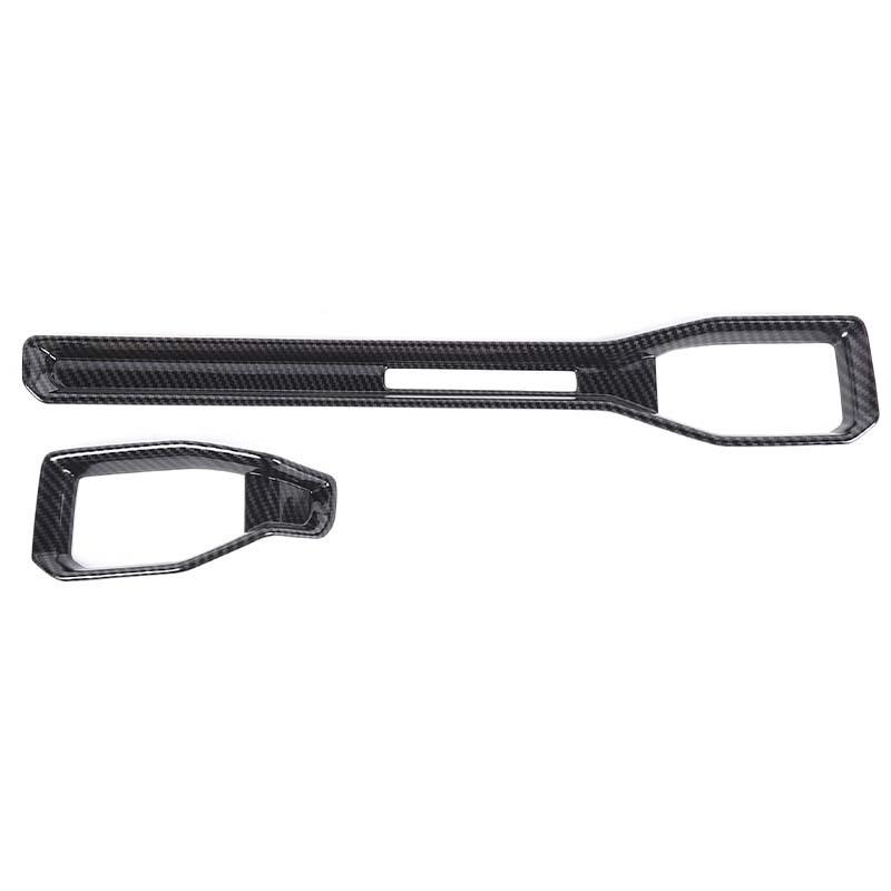 ABS Center Console Air Conditioning Vent Decoration Protective Cover Sticker Fit For Ford Mustang 2024 Up Car Interior Accessories