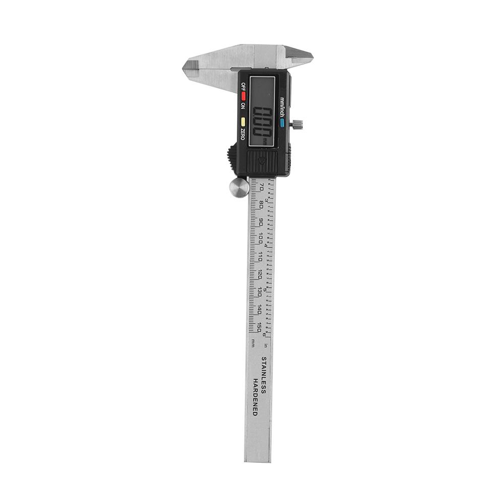 Durable Precision Ruler Electronic Stainless Steel Digital Vernier Caliper Micrometer LCD Gauge