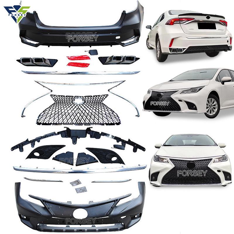 Compatible with 2019-2021 Corolla: Lexus LS Style Car Body Kit Upgrade