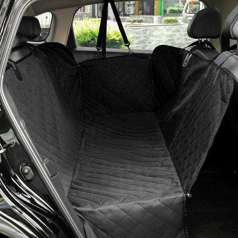 Waterproof Car Rear Seat Pet Mat with Ventilation Mesh