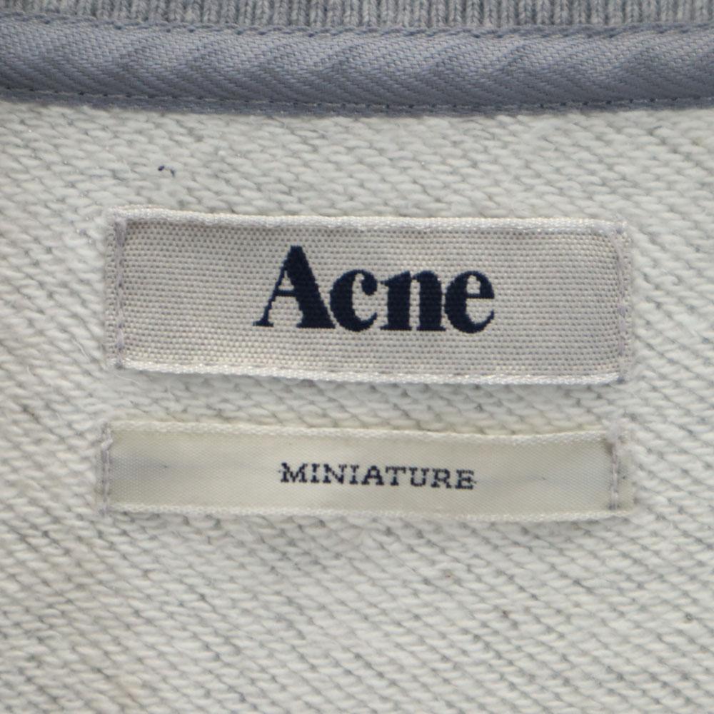ACNE Принт Свитшот с длинным рукавом 6 серый Детский Б/У