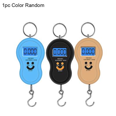 1 шт. Электронные 50 кг 10 г Подвесные весы ЖК-цифровой дисплей Экран Весы Подсветка Весы для рыбалки Карманные весы Весы для багажа