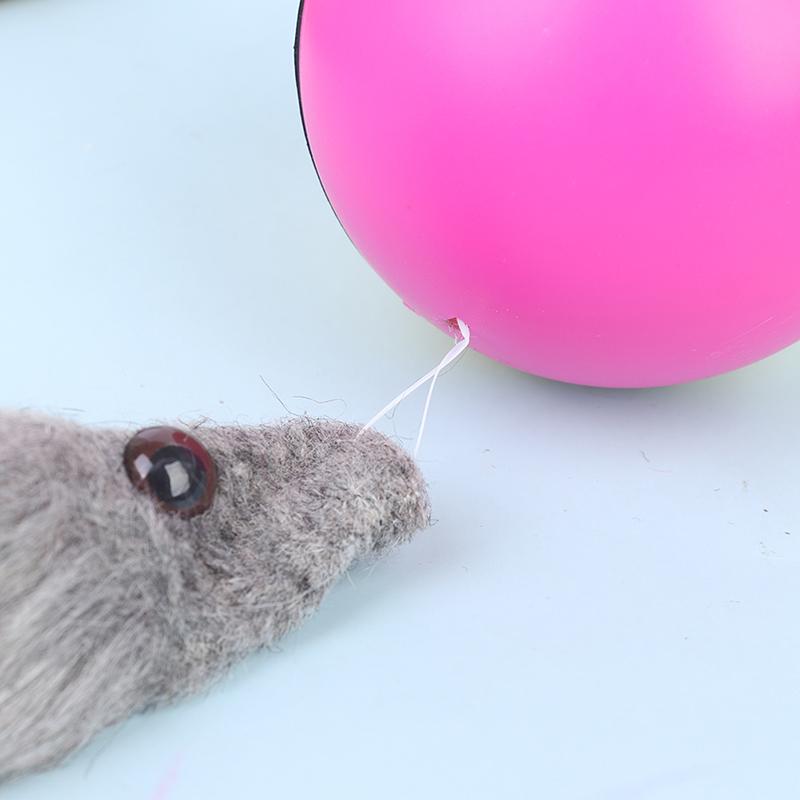 Игрушка для домашних животных Собака Кошка Ласка Моторизованный Забавный Катящийся Мяч Мячи Бобра Игрушки для домашних животных Кошка