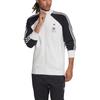 adidas Dfb Icons Color Block Stand воротник длинный рукав молния куртка мужская куртка белая FI1469