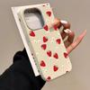 Для iPhone 17 16 15 14 13 12 11 Pro Max Air Case Клубника Маргаритка Сладкий Узор Чехол Для iPhone XS XR X 7 8 Plus 16E Мягкий Funda