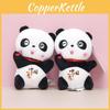 Plush China Panda Toy Cartoon Keychain Bag Decoration Animal Pendant Gift Doll