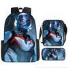 Набор рюкзака с принтом Мстителей Ткань Оксфорд Пенал Школьные принадлежности
