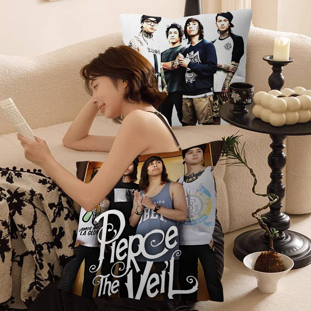 Rock Band P-Pierce The V-Veil Персонализированная наволочка Детская спальня Декор для вечеринки Наволочка Подарок на день рождения ребенка