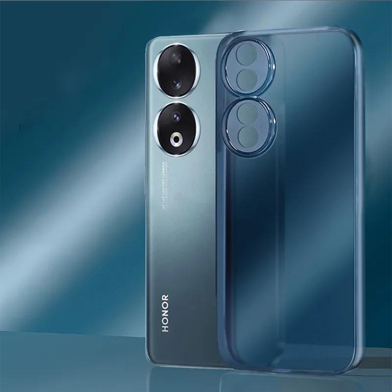 0,3 мм Ультратонкий Силиконовый Чехол Для Huawei Honor 90 70 50 80 Pro SE Прозрачный Матовый Мягкий Тонкий Задняя Крышка Корпус Конфетный Цвет TPU