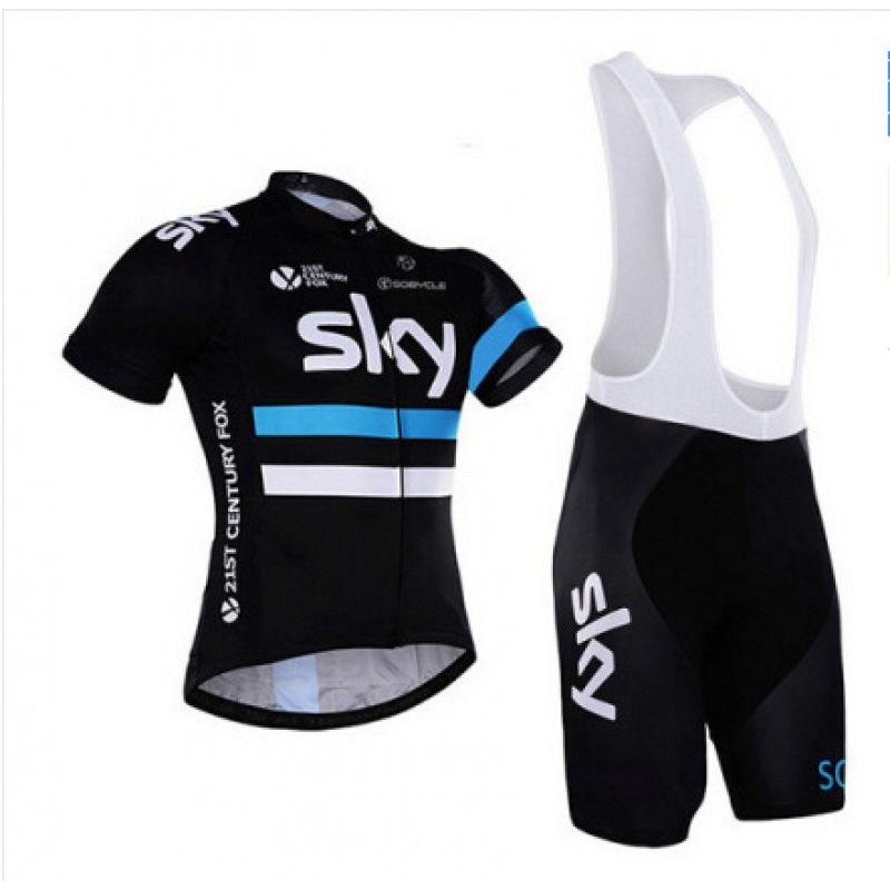 Summer Outdoor Cycling Suit Tour de France Cycling Suit Short Sleeve Suit Men's Road Bike Mountain Bike Cycling Shirt Breathable