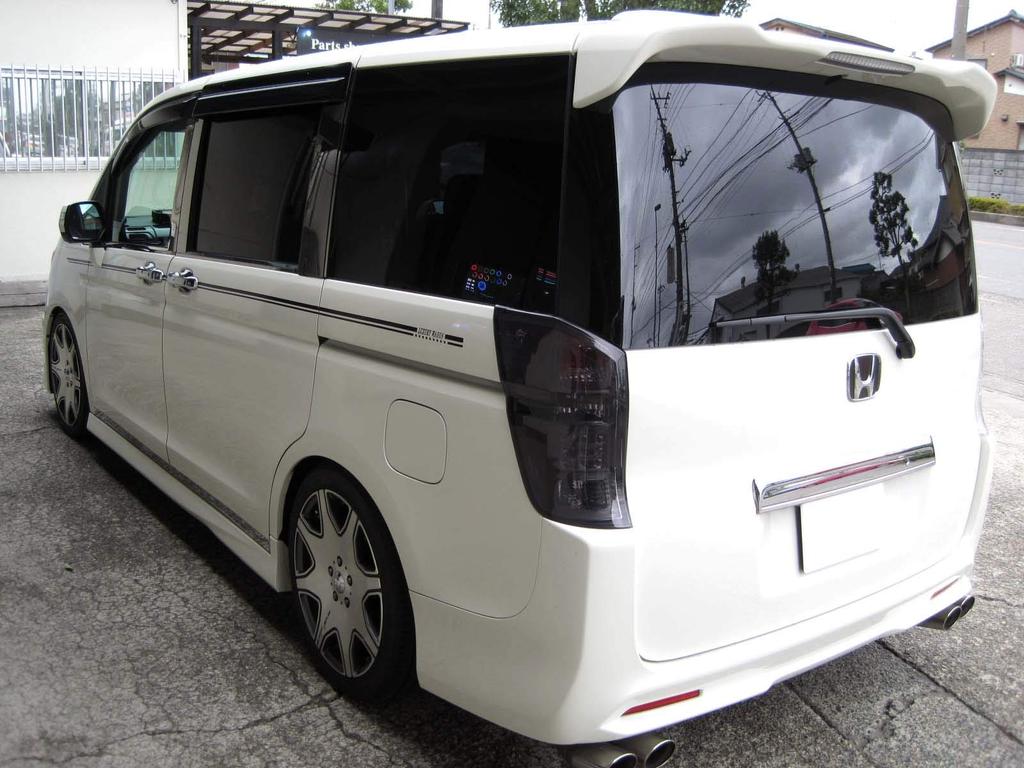 BRIGHTZ Smoked Tail Light Covers for Step Wagon Spada Compatible with and 6 Step Wagon Spadas RK5/RK6 [SMO-REA-070] RK, K5, K5, 5, (Product Code