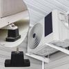 4pcs Air Conditioning External Unit Anti Shake Cushions, Robusts Rubber Dampers for Residential and Commercial Buildings