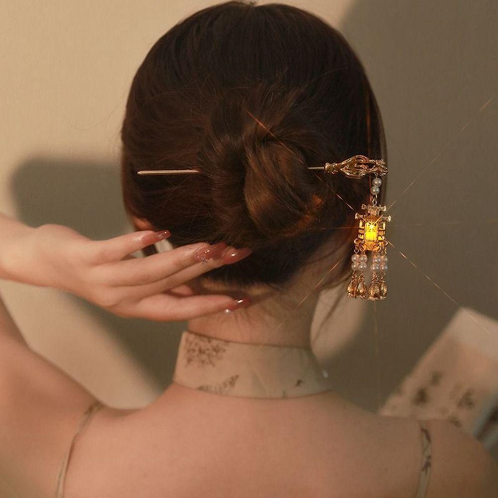 Tassel Hairpin Girl Hair Accessories Hanfu Hair Sticks Ancient Style Hairpin Chinese Style Headwear