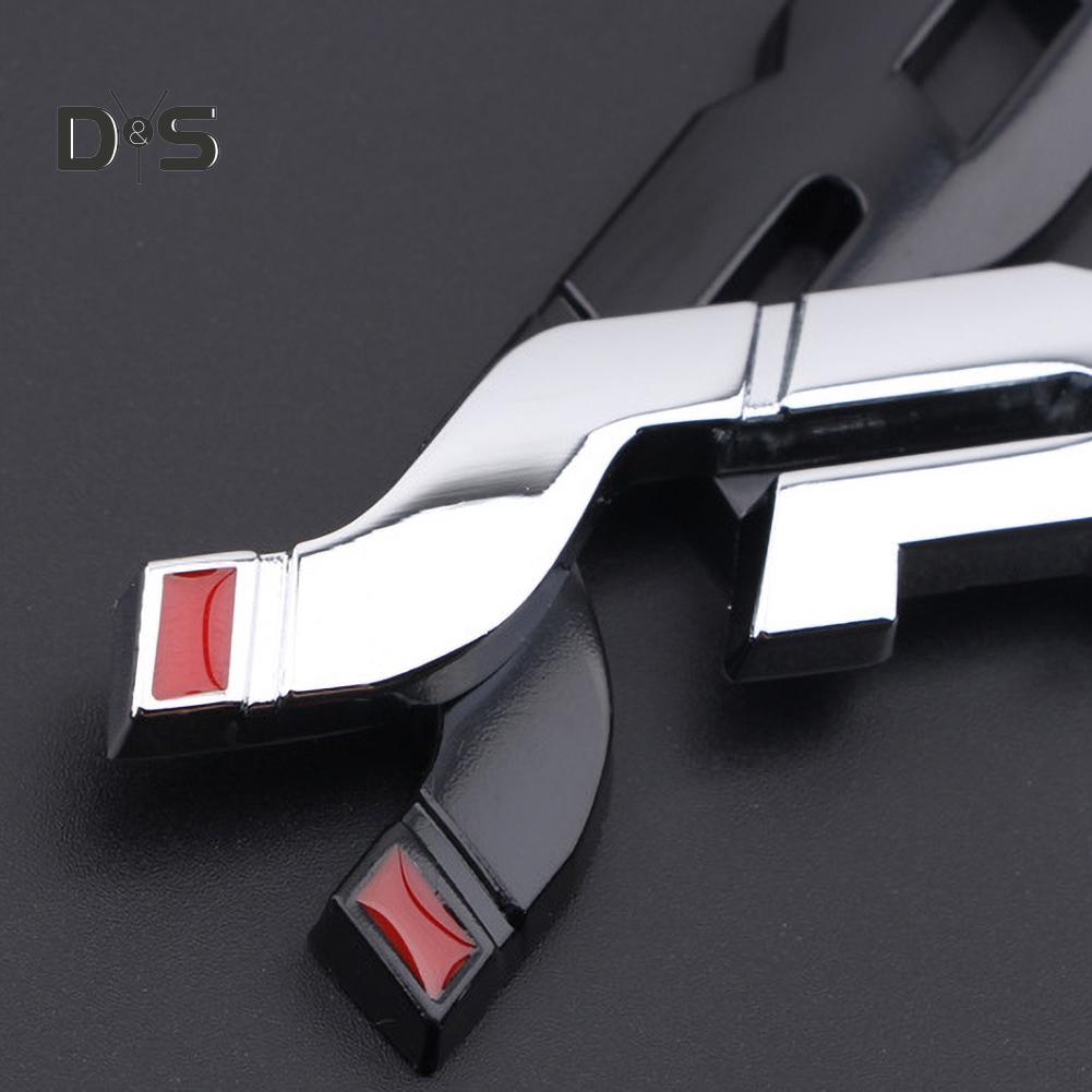 Автомобильные аксессуары, спортивный значок на крыло багажника, металлическая наклейка на автомобиль, украшение