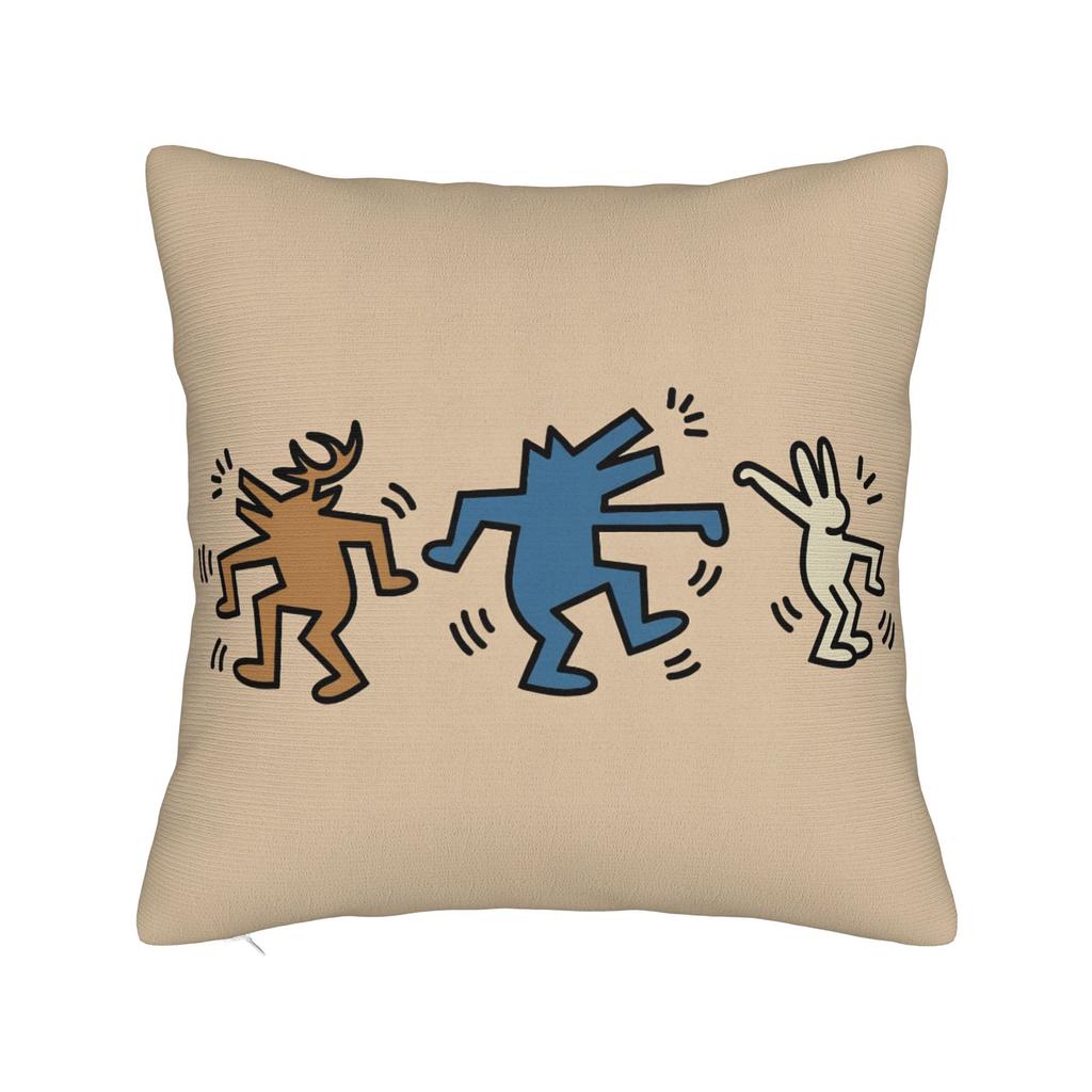 Animal Legoshi Wolf Pillow Cover Novelty Pillow Case For Sofa Couch Bed Living Room Soft Pillowcases Birthday Present