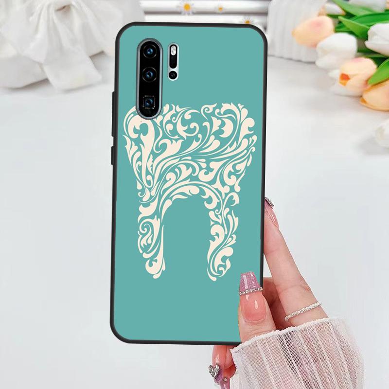 Чехол для Huawei Nova Y70 Y72 Y73 Y60 Y90 Y61 Y91 8i 7i 11i 12i 12s 9 10 SE P20 P30 P40 Lite с рисунком "Стоматолог, Зубной врач, Медсестра"