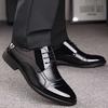 Luxury Business Oxford Leather Shoes Men Breathable Rubber Formal Dress Shoes Male Office Wedding Flats Footwear