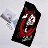 1pc Pennywise3 Beach Towel, Beach and Seaside Swimming Pool Equipment, Fashion Pattern, Rectangular, Travel Essentials